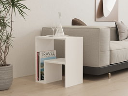 Hanah Home Yepa Mesa Auxiliar Blanca